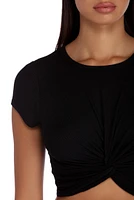Run Knit Up Crop Top