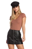 Casual Cutie V Neck Tee