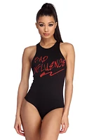 Bad Influence Knit Bodysuit