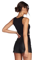 On The Road Moto Tank Top