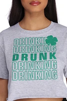 Pour Another Drink Graphic Top