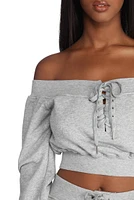 Comfy And Chill Crop Top