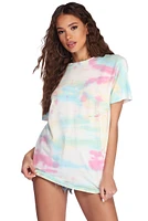 Tie Dye Tunic Tee