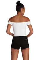 Wear Me Off Shoulder Top