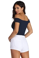 Wear Me Off Shoulder Top