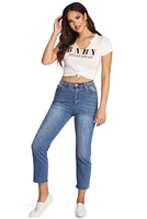 Baby Mama Graphic Knot Tee