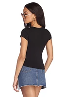 Honey Script Tee