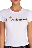 Social Butterfly Tee