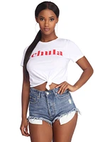 Chula Graphic Knot Tee