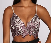 Effortless Beauty Bustier Crop Top