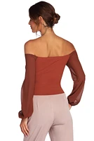 Sophisticated Chiffon Strapless Top