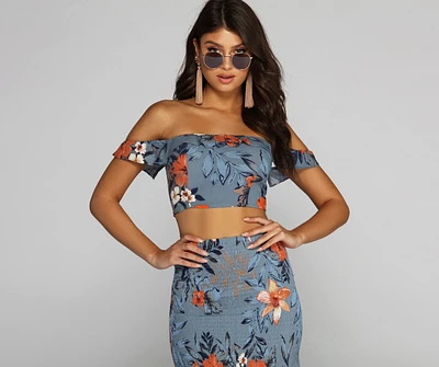 Paradise Ready Crop Top