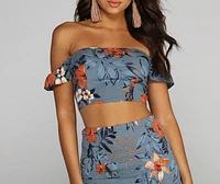Paradise Ready Crop Top