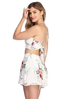 Lovely Floral Crop Top
