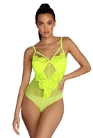 Daring Lace Bodysuit