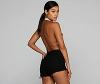 Major Glam Status Crop Top