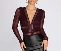 Lace It Like You Mean Bodysuit