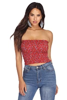 Daisy On My Mind Smocked Top
