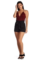 Scalloped Lace Bodysuit