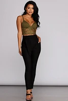 Sultry Styles Bustier Top