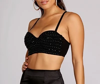 Bead It Bustier Top