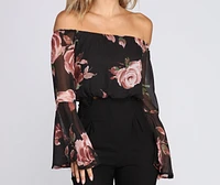 Flow On Crop Top