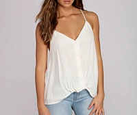 Just Chill Twist Hem Cami
