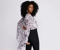 The Drama Bell Sleeve Bodysuit