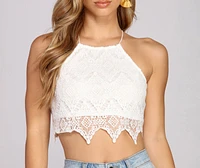 Easy Livin' Crochet Halter Top