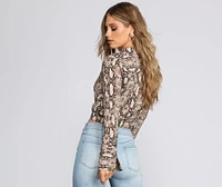 Of The Moment Crop Top