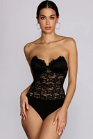 Back Lace Bodysuit