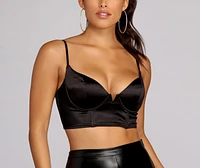 Up A Notch Front Bustier