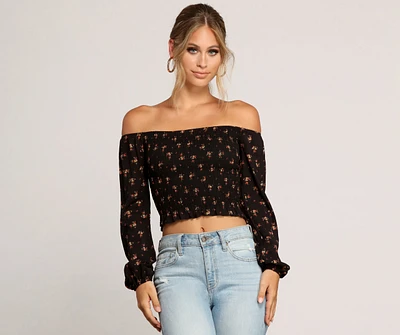 Cutie Floral Smocked Top