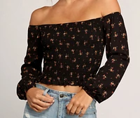 Cutie Floral Smocked Top