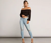 Cutie Floral Smocked Top