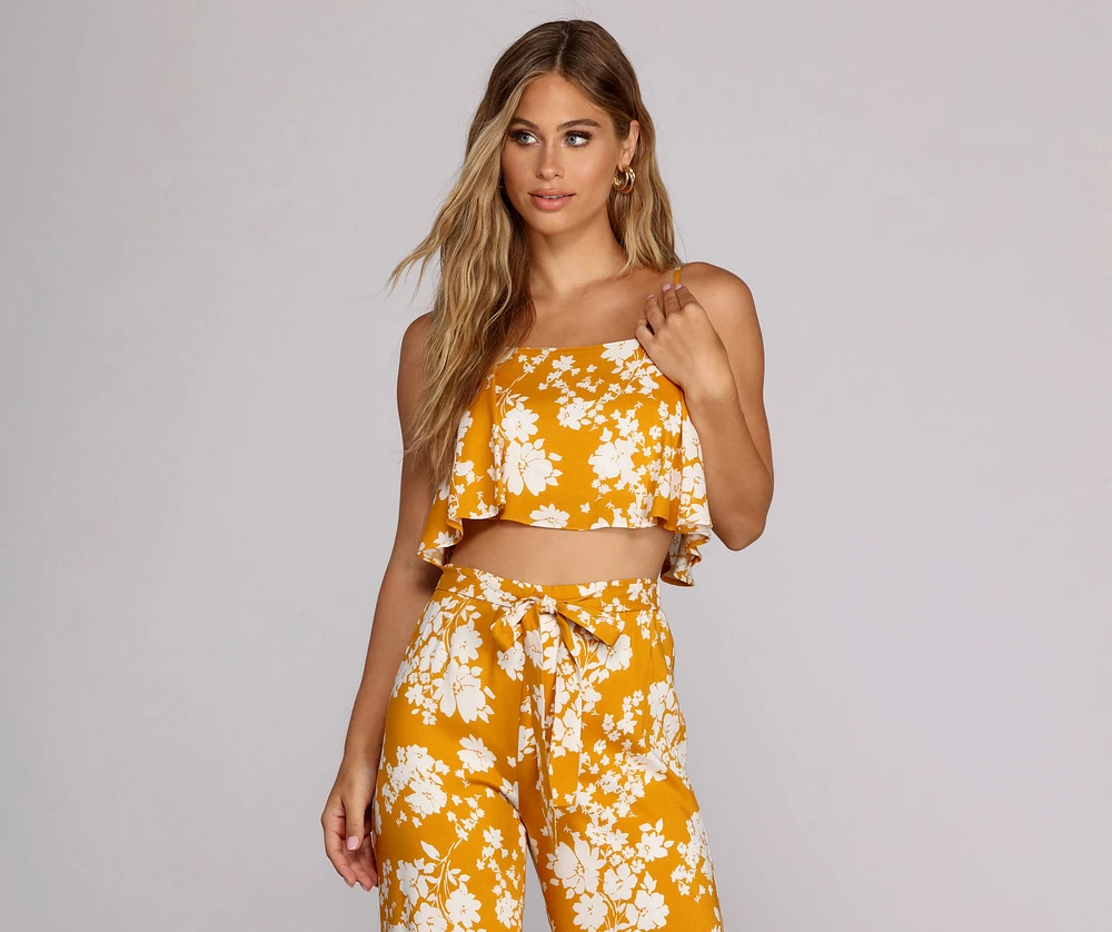 Sunshine So Fine Crop Top