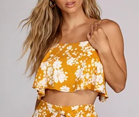 Sunshine So Fine Crop Top