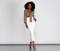 Fierce And Fashionable Crop Top