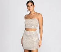 Waiting For Tonight Crop Top
