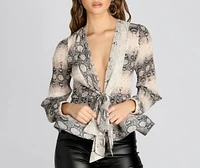 Bring The Sass Peplum Top