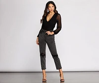Miss Me Mesh Bodysuit