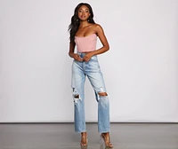 The Classic Cropped Corset Top