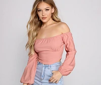 Chic Trends Cropped Corset Top