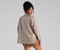 Button Up Fab Flannel Top