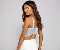 Feelin' Flawless Embellished Bustier