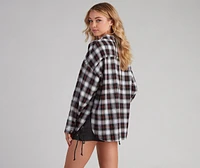 Button Up Fab Flannel Top