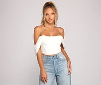 Classy Chic Off-The-Shoulder Corset