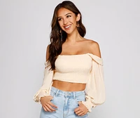 Sweet Stylish Moments Smock Top