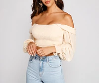 Sweet Stylish Moments Smock Top
