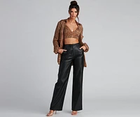 Glitzy Moment Sequin Knit Top